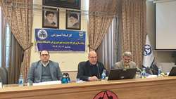 دکتر سیف الله سعدالدین در جمع مدیران ستادی و مدیران دانشکده های دانشگاه در کارگاه آموزشی پیاده سازی چرخه مدیریت بهره وری در دانشگاه سمنان