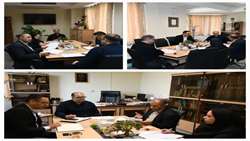 برگزاری هفتمین جلسه کارگروه تخصصی سازمانی و تحول اداری شورای بهره‌وری دانشگاه سمنان 